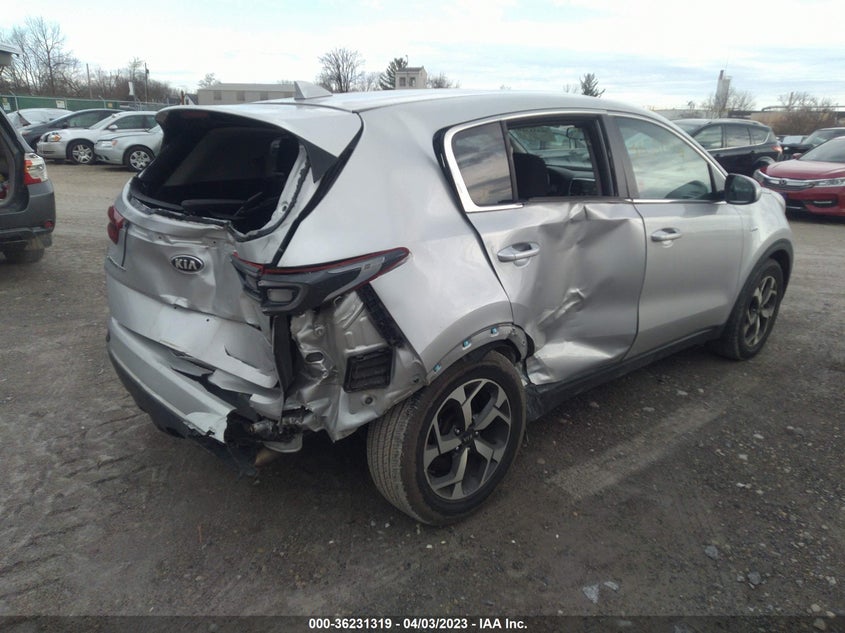 VIN KNDPMCAC7L7708996 2020 KIA SPORTAGE LX