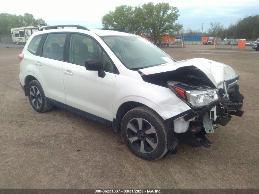 2018 SUBARU FORESTER - JF2SJABCXJH490132
