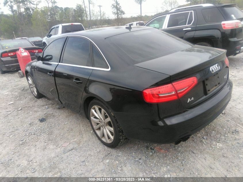 2013 AUDI A4 PREMIUM PLUS - WAUFFAFL2DA167490