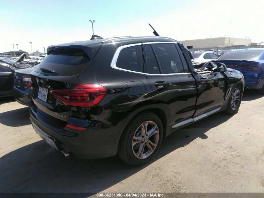 2021 BMW X3 SDRIVE30I - 5UXTY3C09M9E60859
