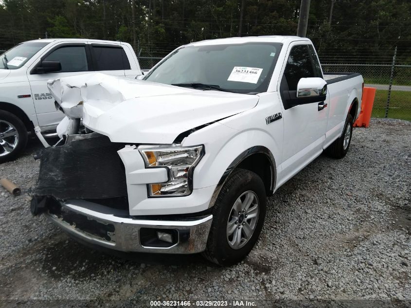 2016 FORD F-150 XL/XLT - 1FTMF1C83GKD85687