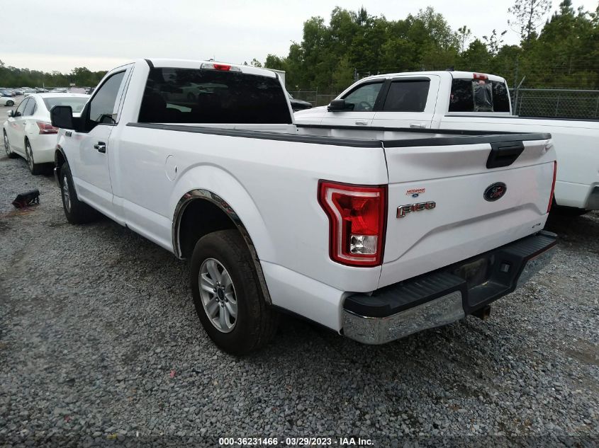 2016 FORD F-150 XL/XLT - 1FTMF1C83GKD85687