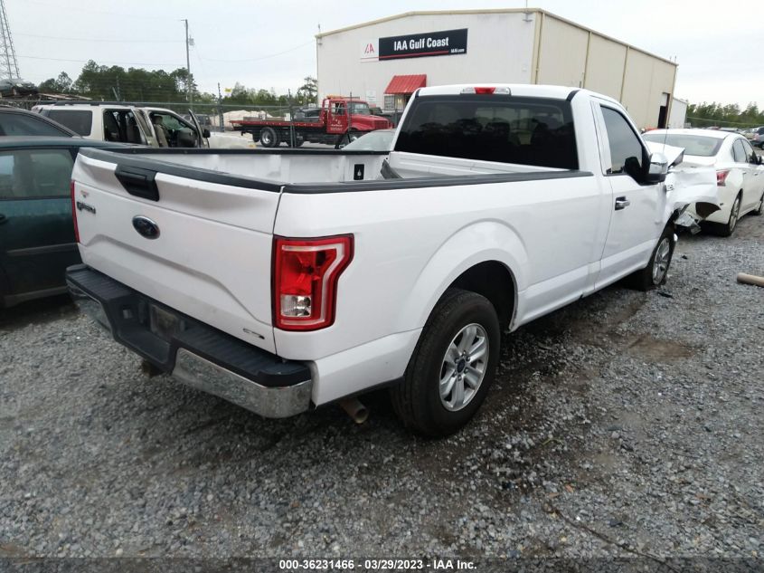 2016 FORD F-150 XL/XLT - 1FTMF1C83GKD85687