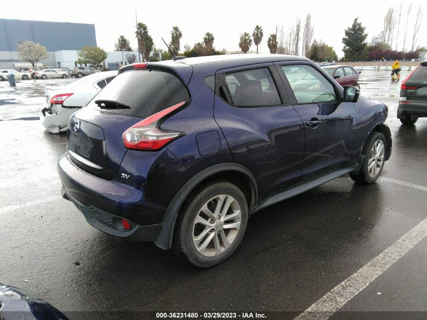 2015 NISSAN JUKE SV - JN8AF5MR4FT501087