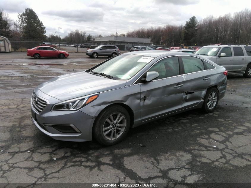 2017 HYUNDAI SONATA SE - 5NPE24AF7HH583529