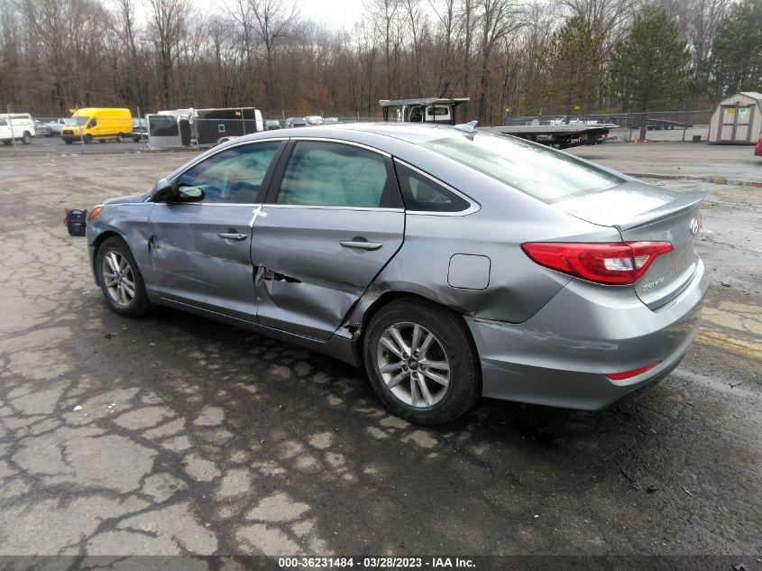 2017 HYUNDAI SONATA SE - 5NPE24AF7HH583529