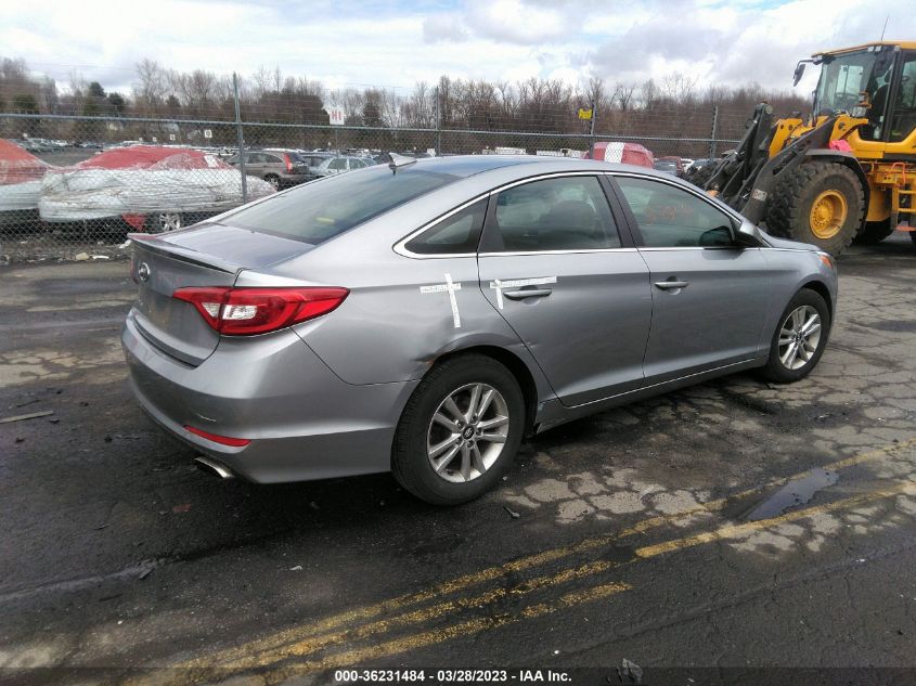 2017 HYUNDAI SONATA SE - 5NPE24AF7HH583529