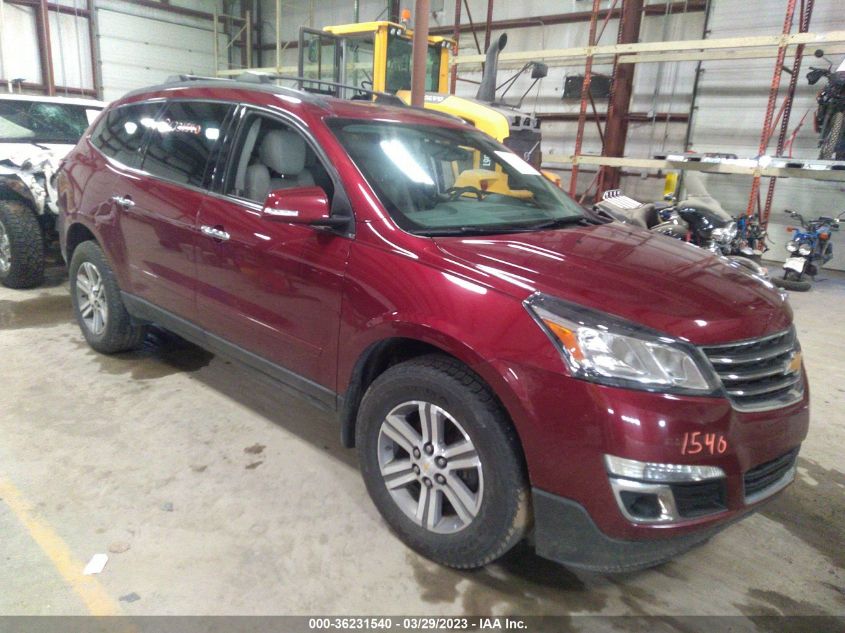 2015 CHEVROLET TRAVERSE LT - 1GNKVHKD6FJ203705