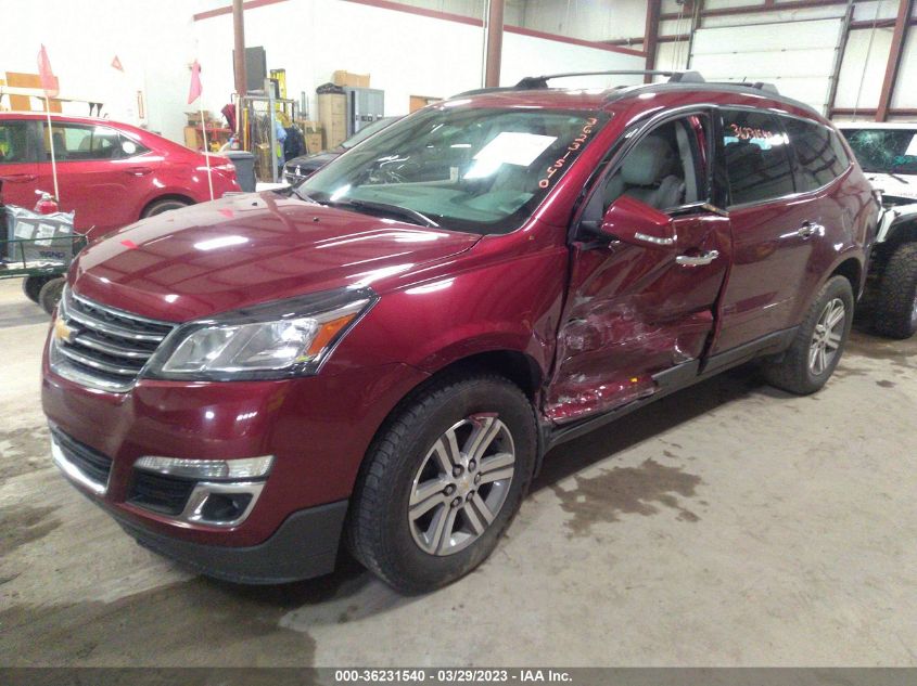 2015 CHEVROLET TRAVERSE LT - 1GNKVHKD6FJ203705