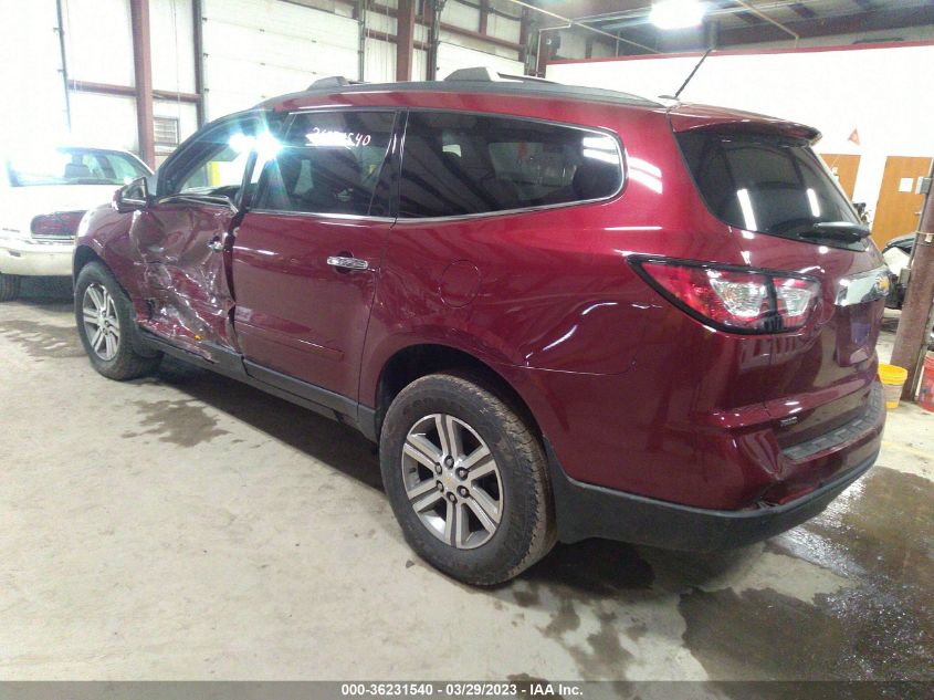 2015 CHEVROLET TRAVERSE LT - 1GNKVHKD6FJ203705
