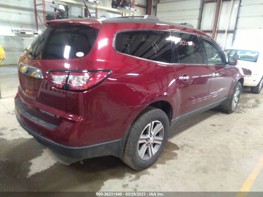 2015 CHEVROLET TRAVERSE LT - 1GNKVHKD6FJ203705
