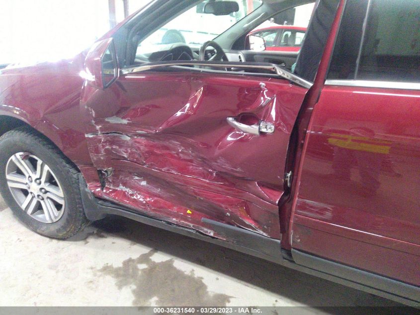 2015 CHEVROLET TRAVERSE LT - 1GNKVHKD6FJ203705