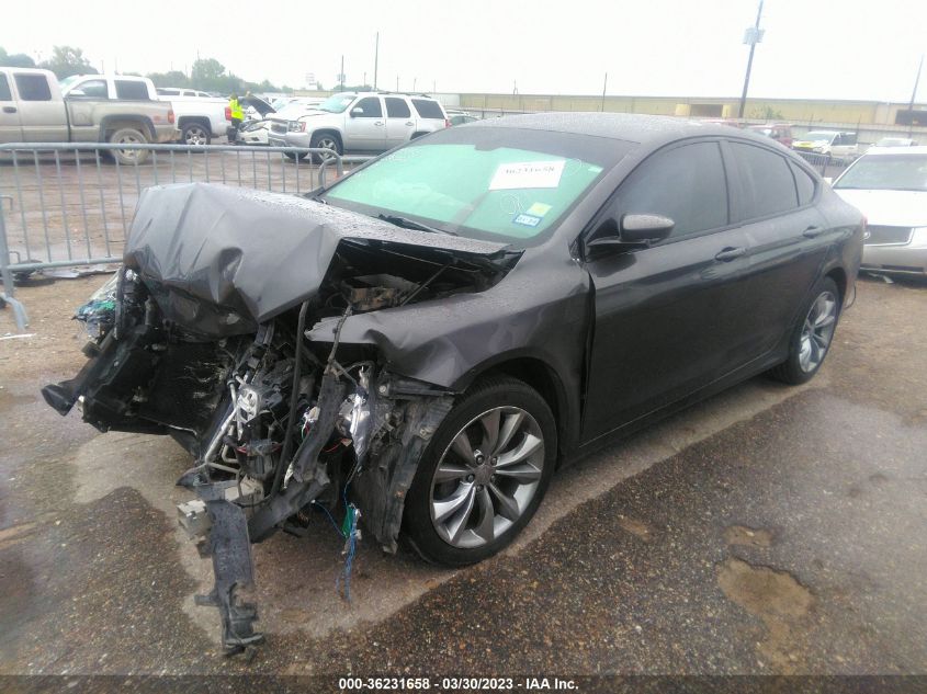 2015 CHRYSLER 200 S - 1C3CCCBB8FN751738
