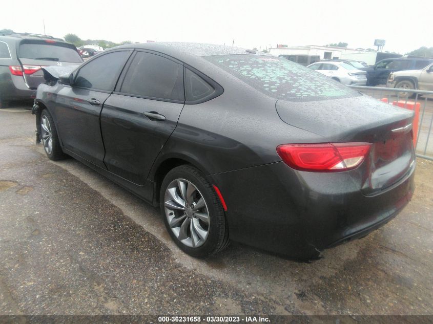 2015 CHRYSLER 200 S - 1C3CCCBB8FN751738