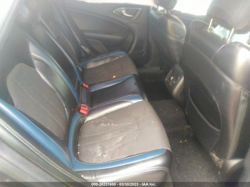 2015 CHRYSLER 200 S - 1C3CCCBB8FN751738