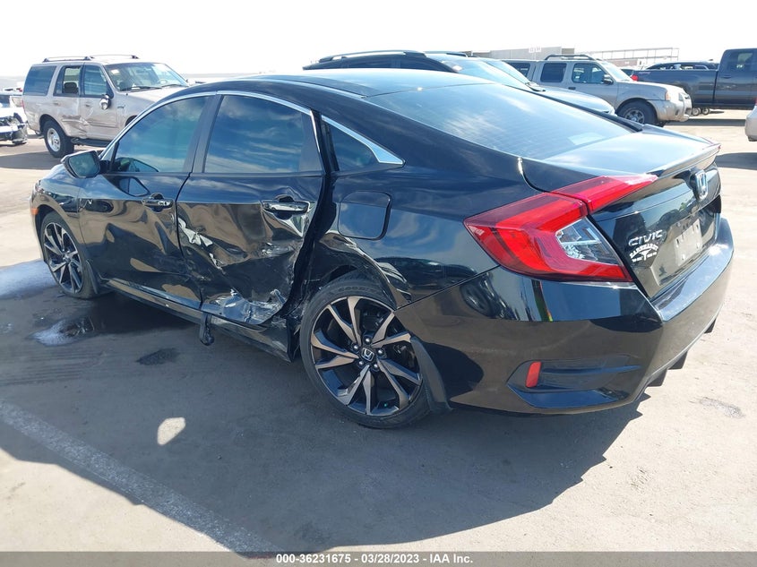 VIN 2HGFC2F87KH589591 2019 HONDA CIVIC SEDAN SPORT