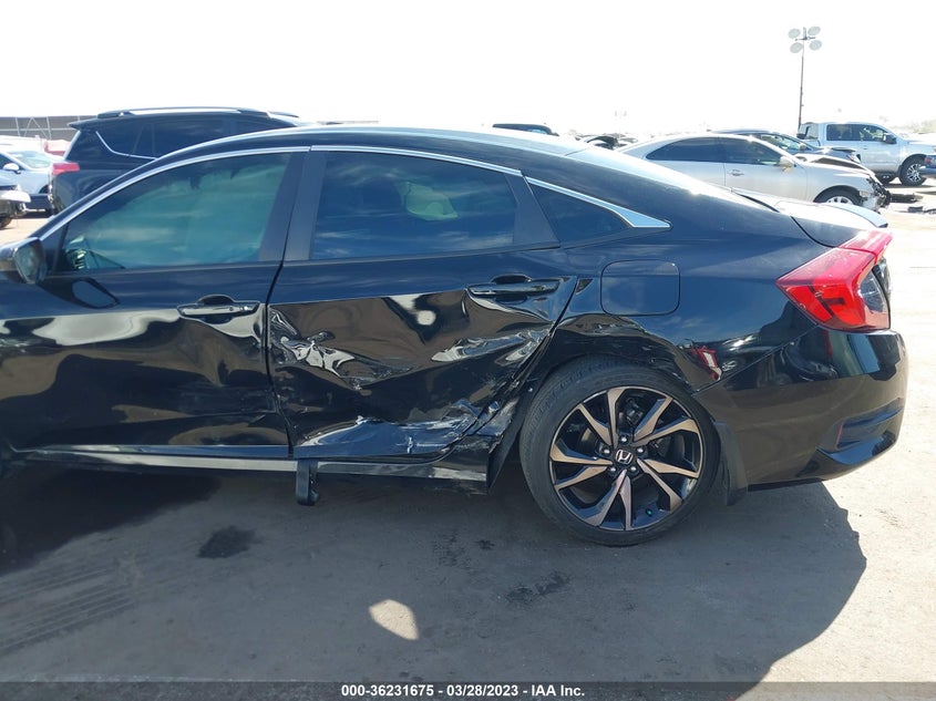 VIN 2HGFC2F87KH589591 2019 HONDA CIVIC SEDAN SPORT