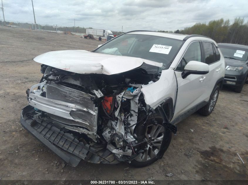2022 TOYOTA RAV4 XLE PREMIUM - 2T3C1RFV0NW205354