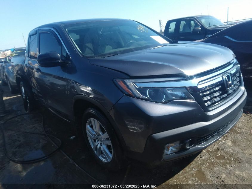5FPYK2F27KB006679 HONDA RIDGELINE RT 2019