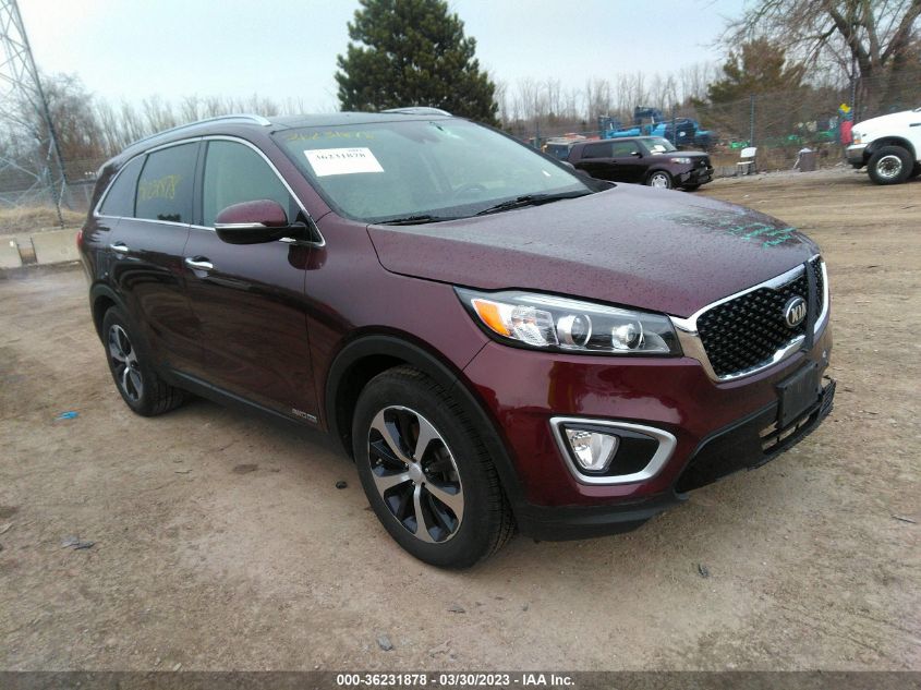 2017 KIA SORENTO EX V6 - 5XYPHDA50HG247761