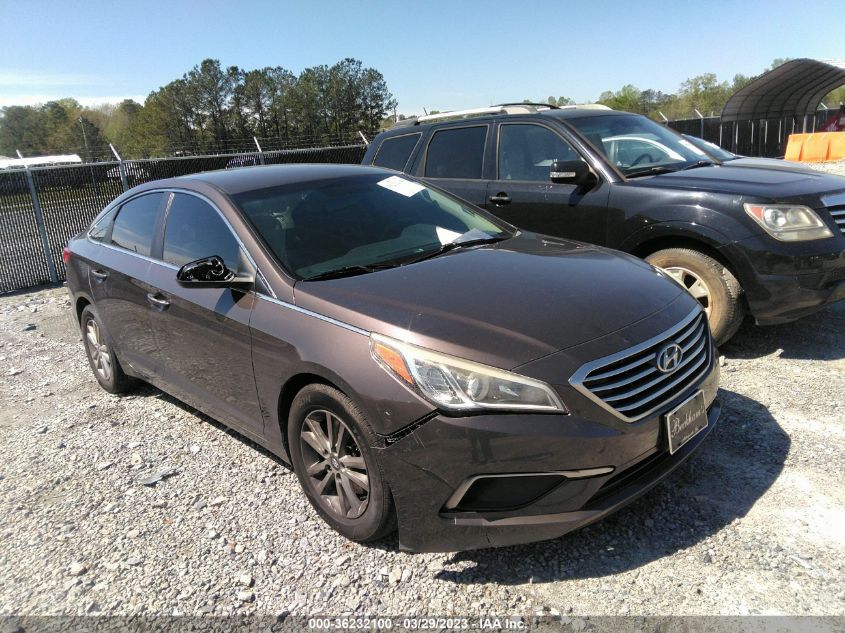 2016 HYUNDAI SONATA 2.4L SE - 5NPE24AF9GH273400