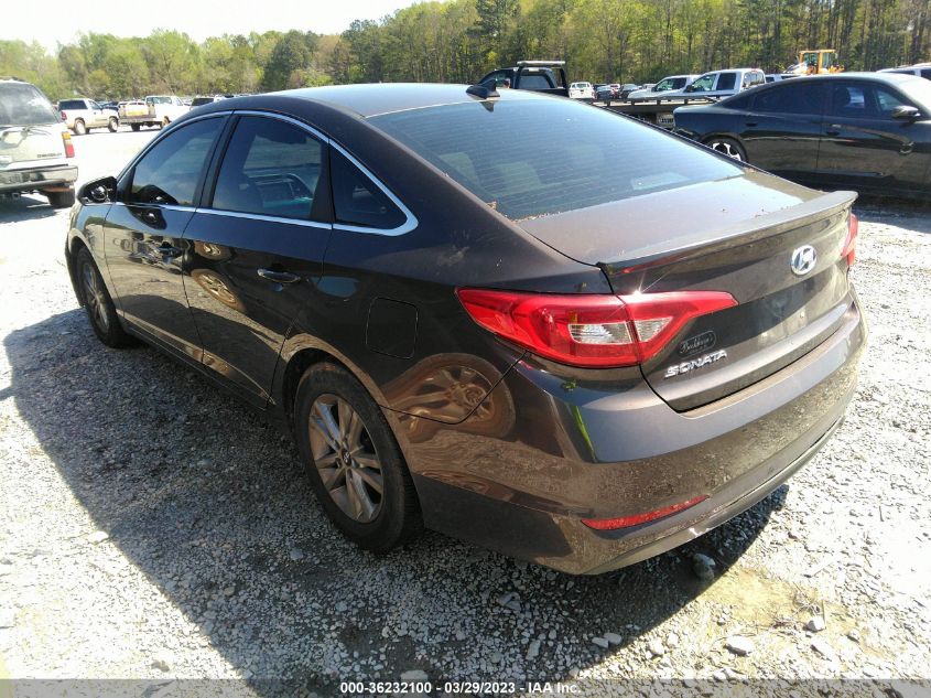 2016 HYUNDAI SONATA 2.4L SE - 5NPE24AF9GH273400