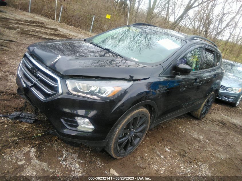 2017 FORD ESCAPE SE - 1FMCU0G99HUA45847