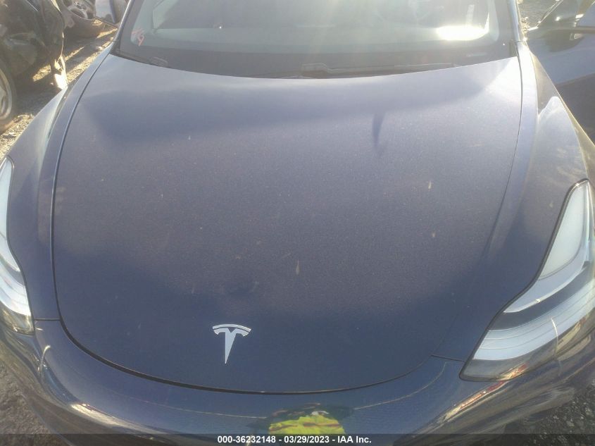 2021 TESLA MODEL 3 STANDARD RANGE PLUS - 5YJ3E1EA0MF859490