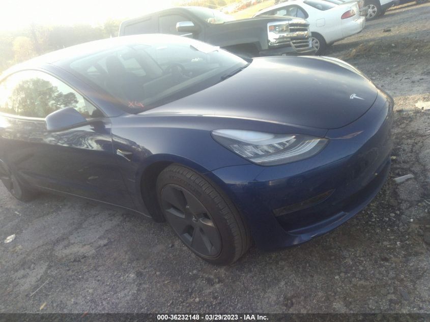 2021 TESLA MODEL 3 STANDARD RANGE PLUS - 5YJ3E1EA0MF859490