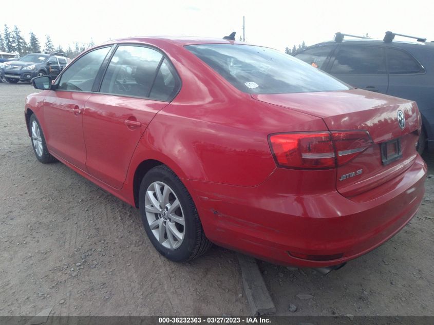 2015 VOLKSWAGEN JETTA SEDAN 1.8T SE - 3VWD17AJ6FM252448