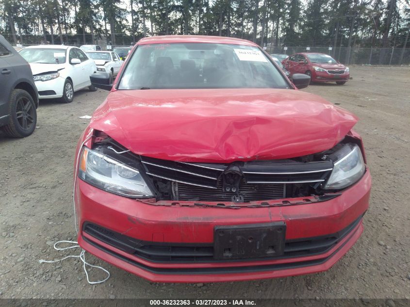 2015 VOLKSWAGEN JETTA SEDAN 1.8T SE - 3VWD17AJ6FM252448