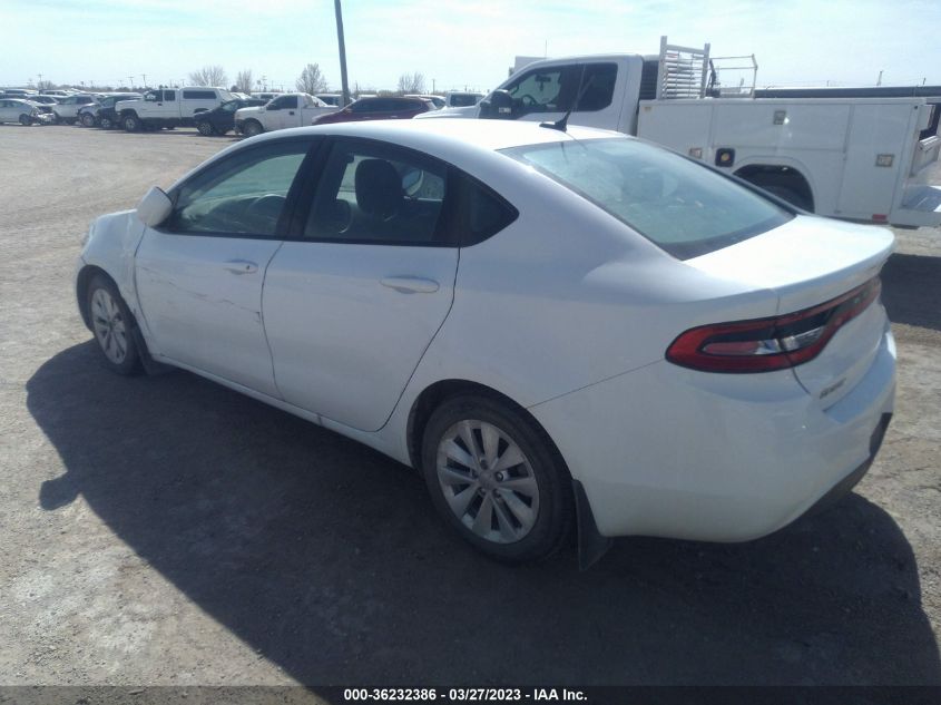 2014 DODGE DART SXT - 1C3CDFBB6ED822275