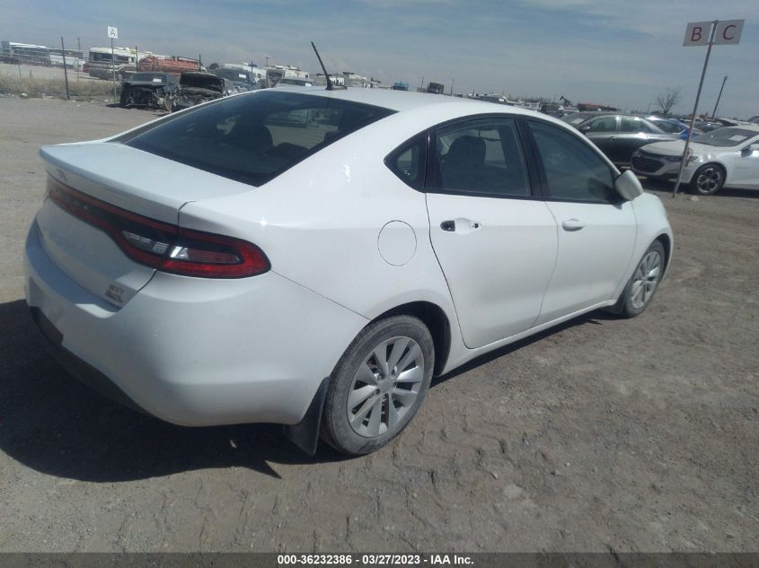 2014 DODGE DART SXT - 1C3CDFBB6ED822275