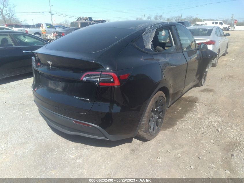 2020 TESLA MODEL Y LONG RANGE - 5YJYGDEE9LF025351