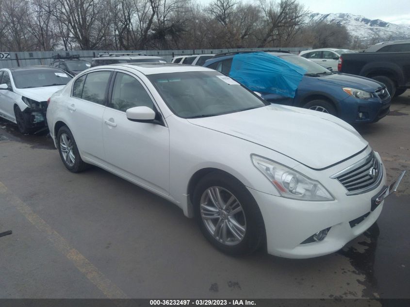 2013 INFINITI G37 SEDAN X - JN1CV6ARXDM764549