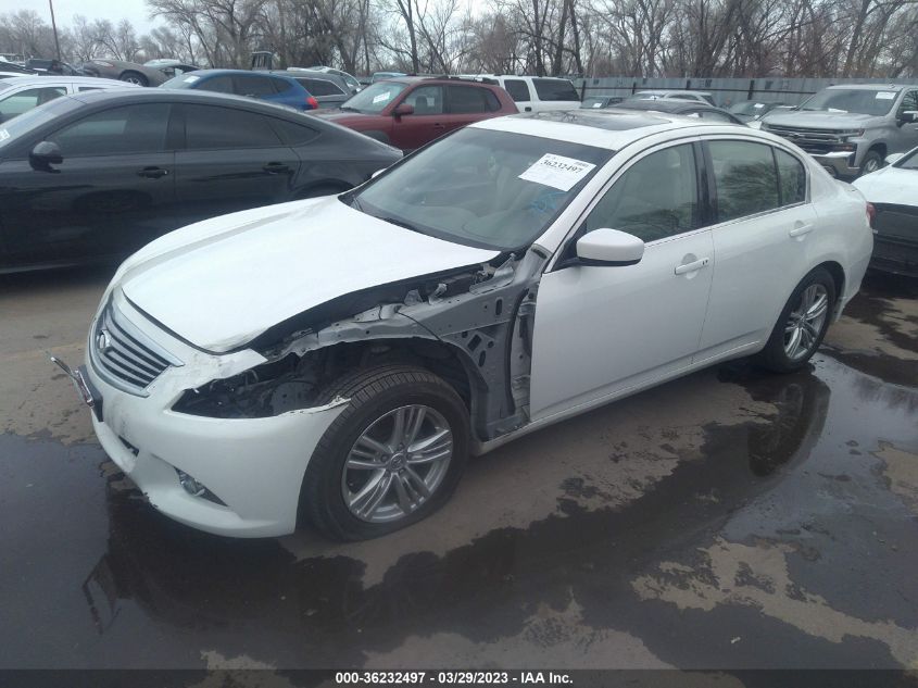 2013 INFINITI G37 SEDAN X - JN1CV6ARXDM764549