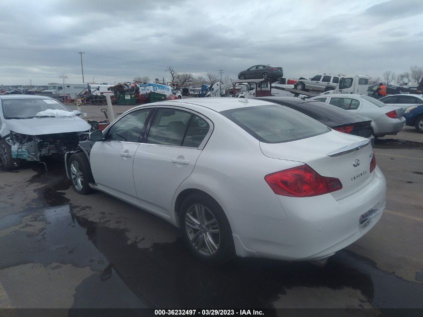2013 INFINITI G37 SEDAN X - JN1CV6ARXDM764549