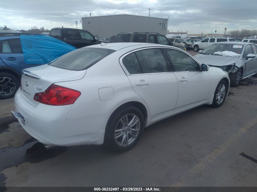 2013 INFINITI G37 SEDAN X - JN1CV6ARXDM764549