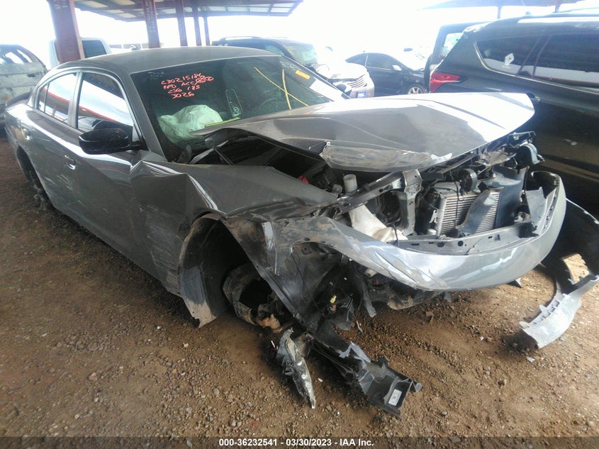 VIN 2C3CDXHG3JH273026 2018 DODGE CHARGER SXT PLUS