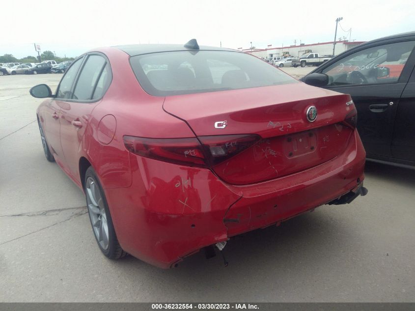 2022 ALFA ROMEO GIULIA - ZARFANAN6N7653452