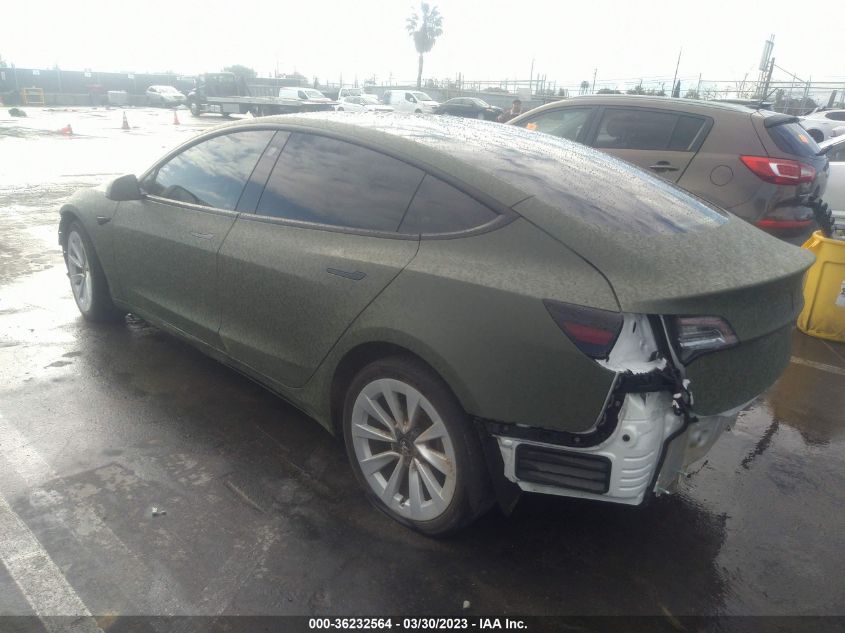 2022 TESLA MODEL 3 LONG RANGE - 5YJ3E1EBXNF299312