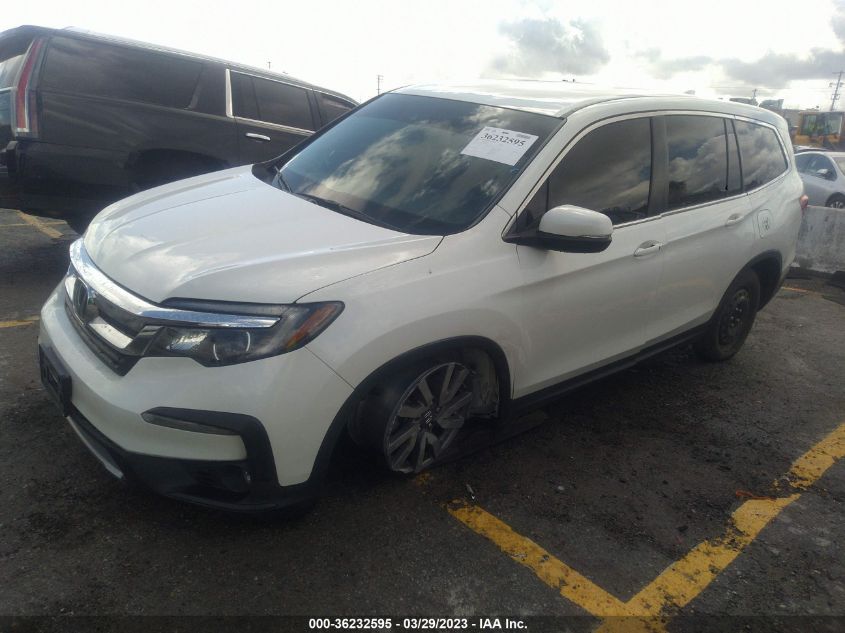 2019 HONDA PILOT EX - 5FNYF5H31KB021635