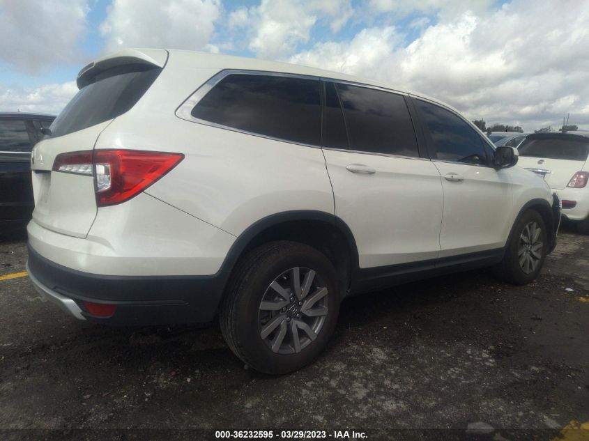 2019 HONDA PILOT EX - 5FNYF5H31KB021635