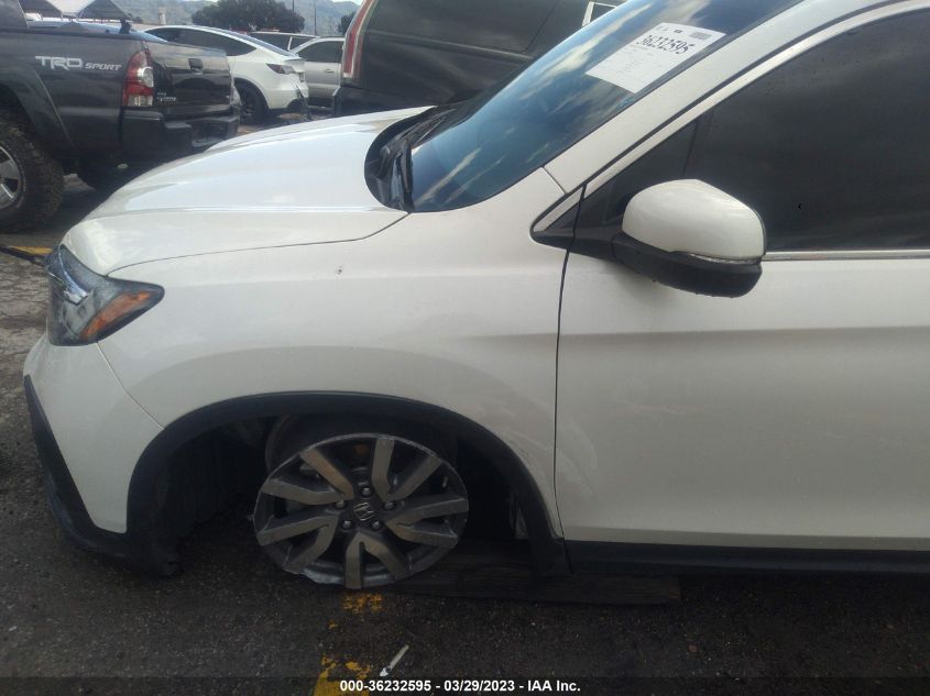 2019 HONDA PILOT EX - 5FNYF5H31KB021635