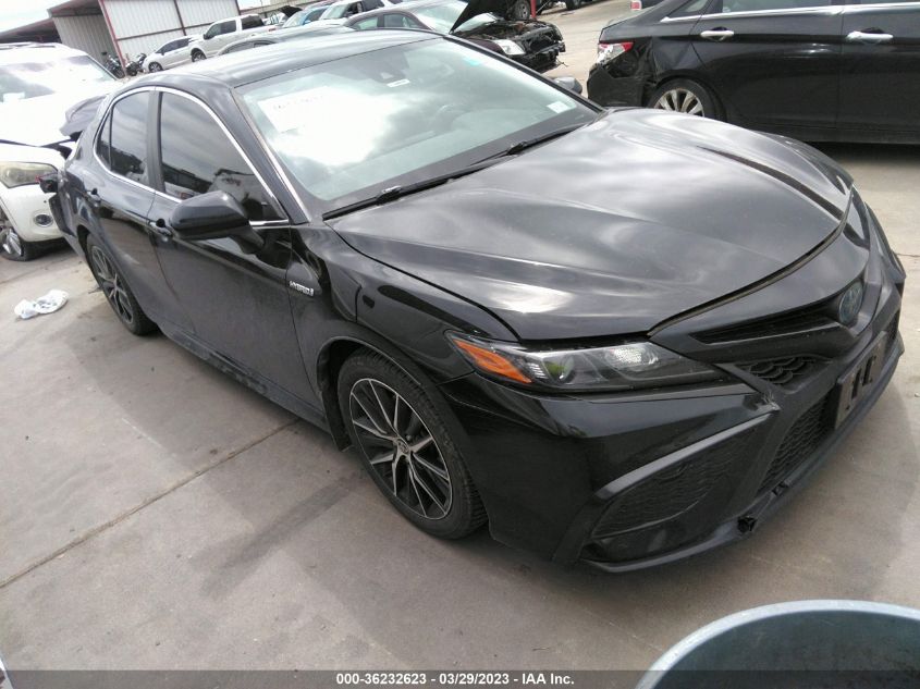 2021 TOYOTA CAMRY HYBRID SE - 4T1G31AK9MU549833