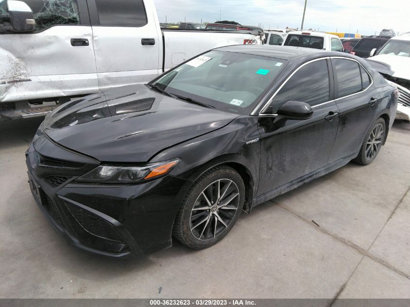 2021 TOYOTA CAMRY HYBRID SE - 4T1G31AK9MU549833