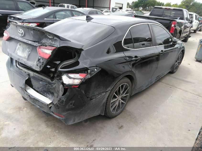 2021 TOYOTA CAMRY HYBRID SE - 4T1G31AK9MU549833