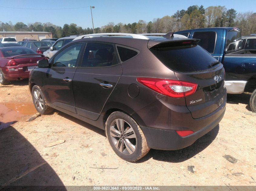 2014 HYUNDAI TUCSON LIMITED - KM8JU3AG4EU796771