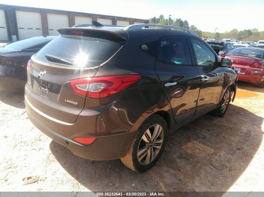 2014 HYUNDAI TUCSON LIMITED - KM8JU3AG4EU796771