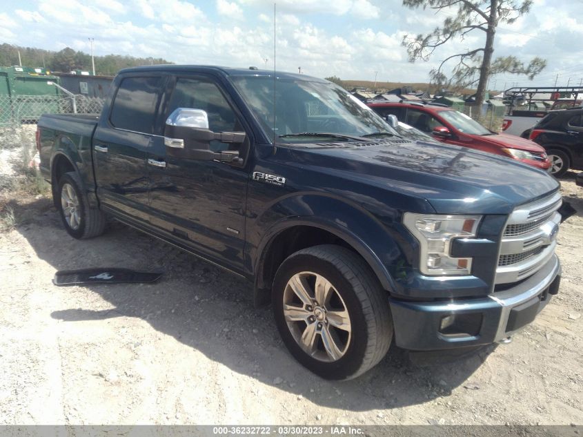 2015 FORD F-150 XLT/XL/LARIAT/PLATINUM - 1FTEW1EG0FFA65842